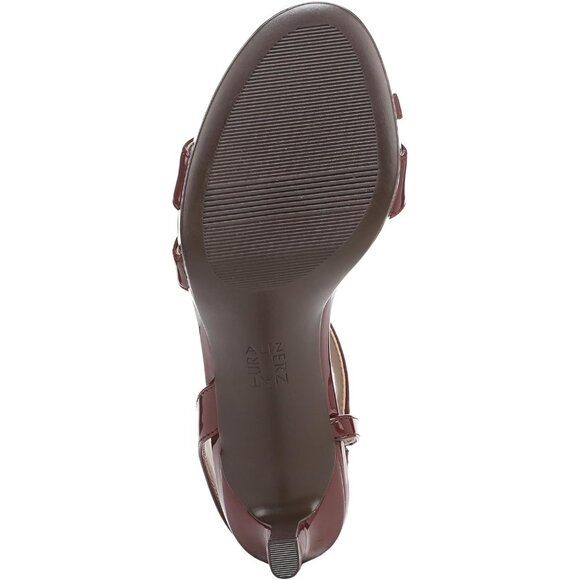 Naturalizer Women Cranberry Patent Faux Polyurethane Rounded Toes Platform Shoes - Picture 4 of 9